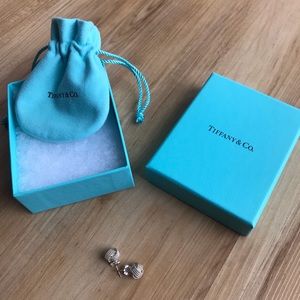Tiffany & Co Silver twist knot earrings